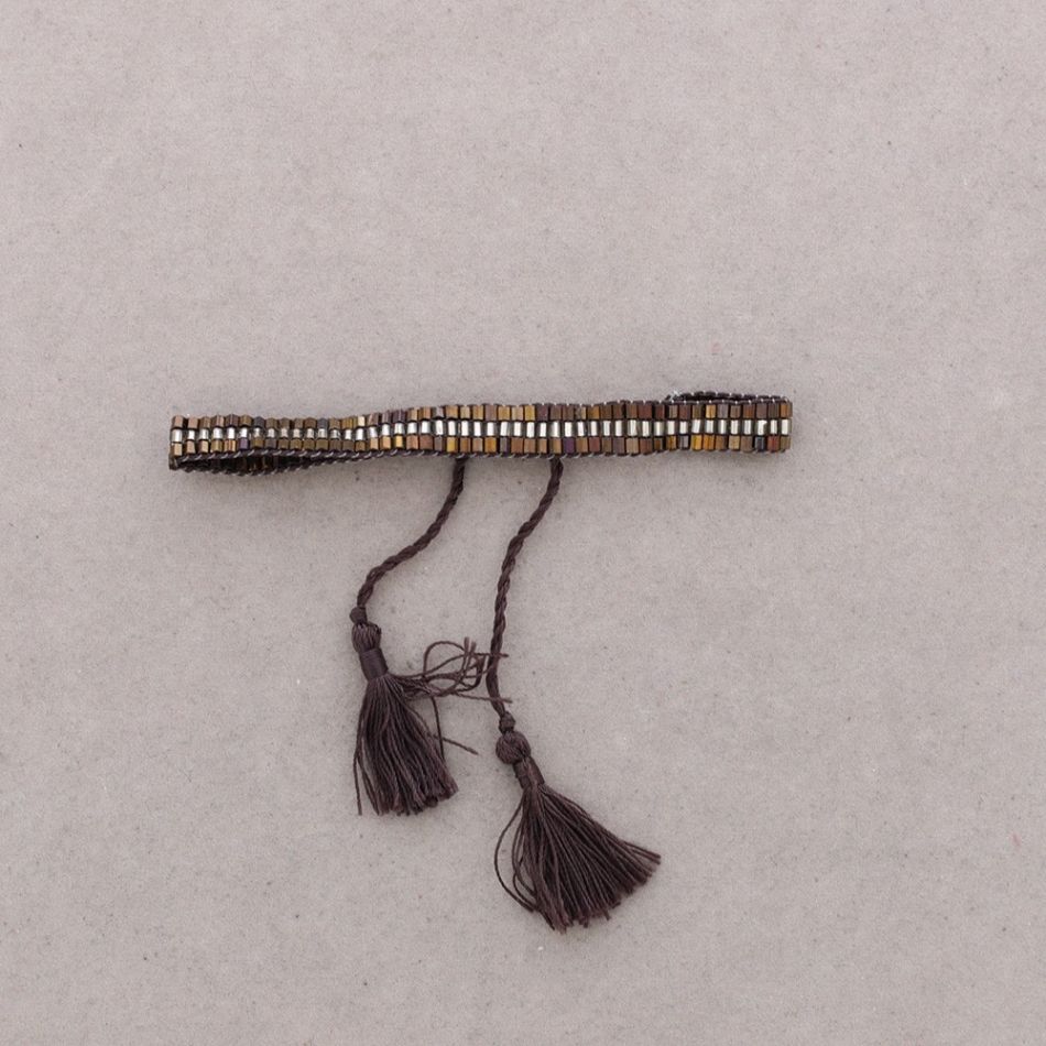 MACRAME BEAD BRACELET