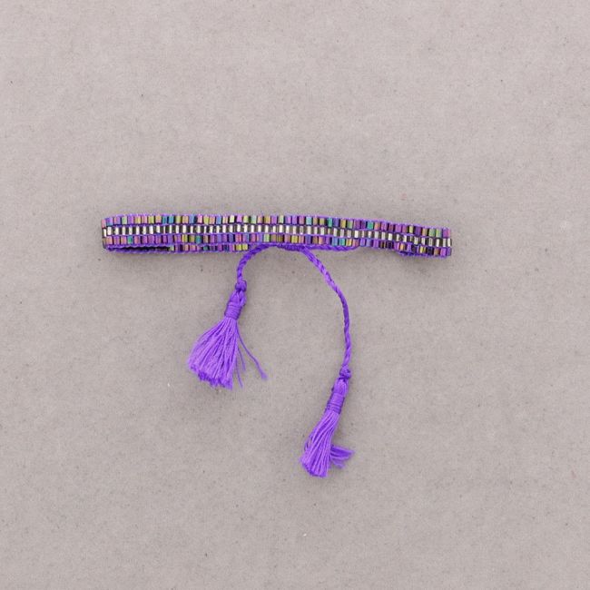 MACRAME BEAD BRACELET