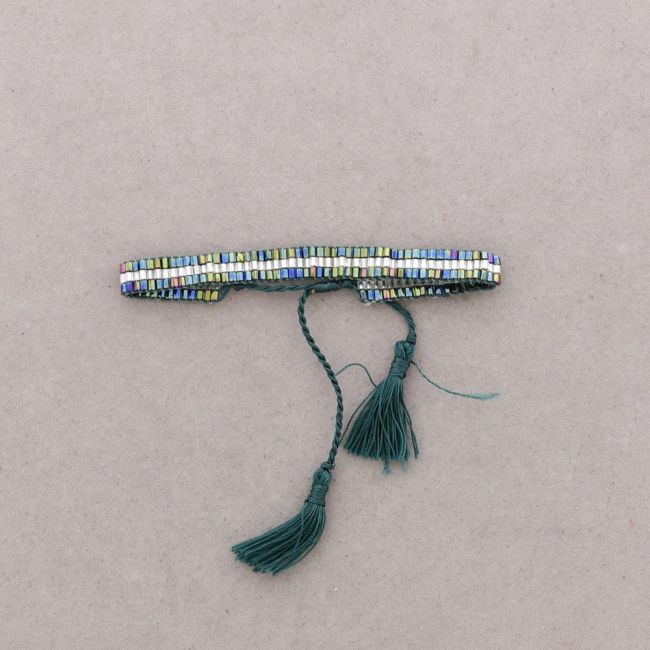 MACRAME BEAD BRACELET