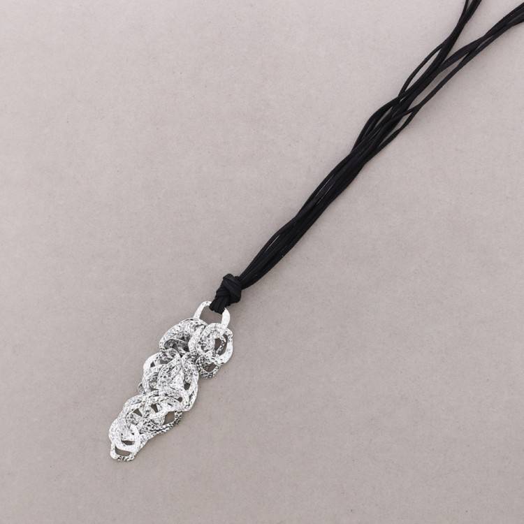 COLLAR LARGO COLG. ESLABONES METAL