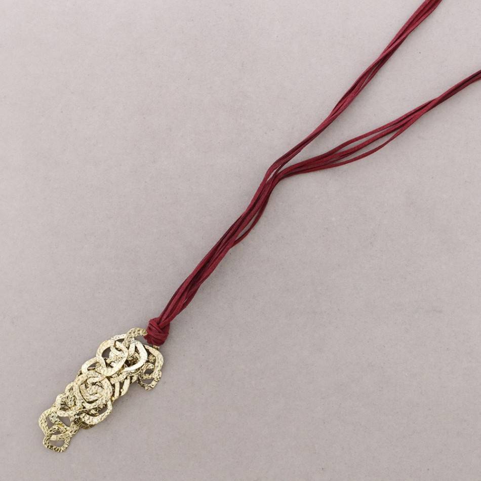 COLLAR LARGO COLG. ESLABONES METAL