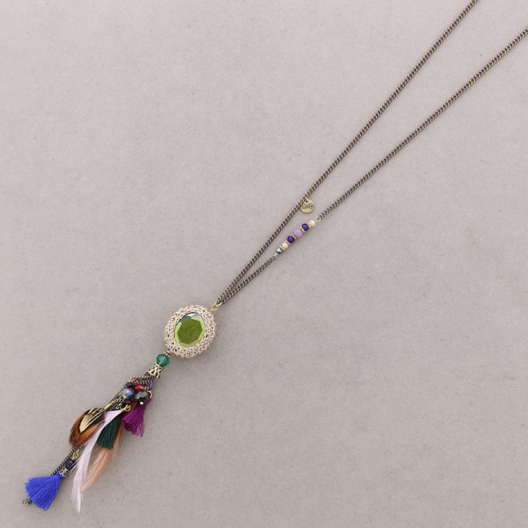 COLLAR LARGO COLGANTES