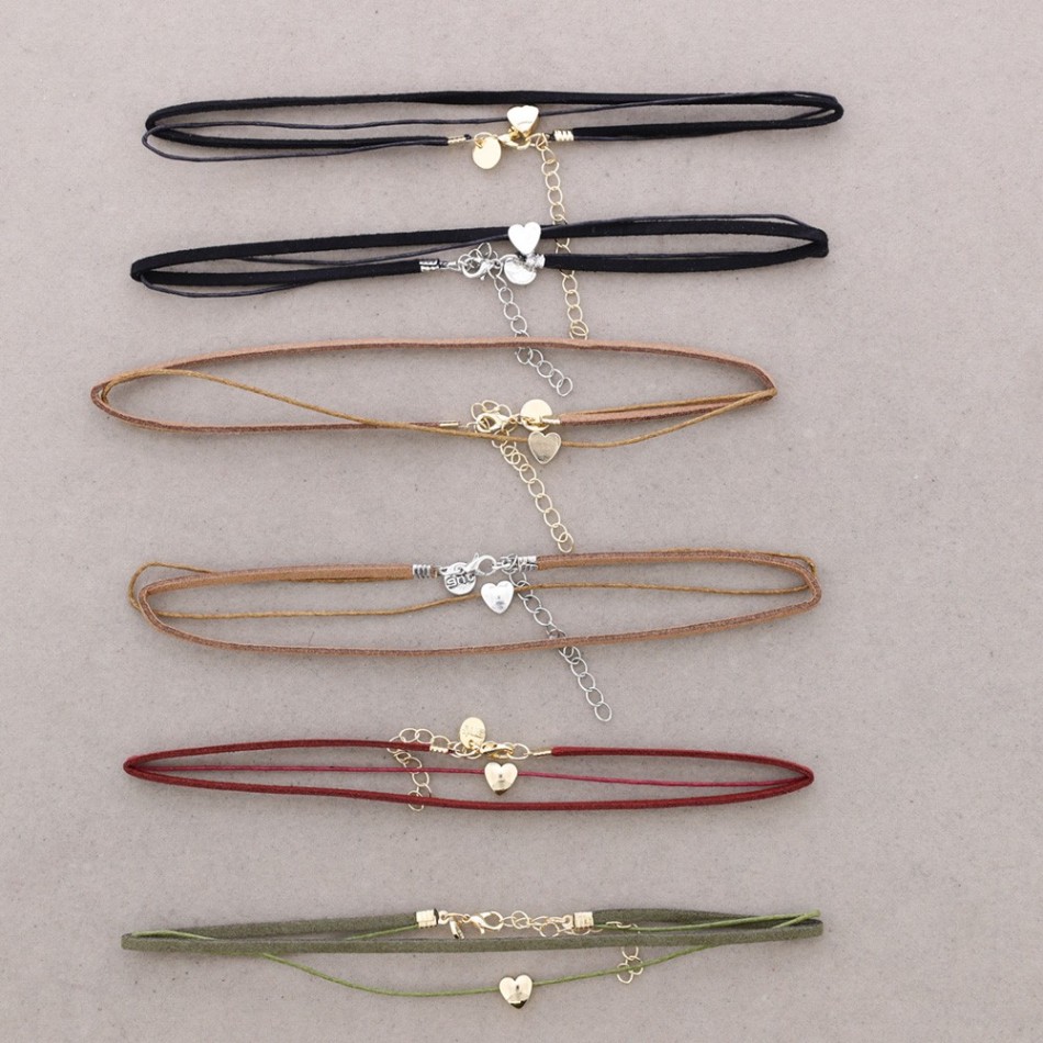 CHOKER ANTELINA COLGANTE CORAZÓN