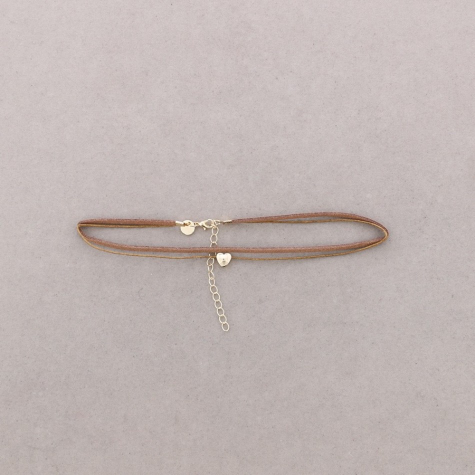 CHOKER ANTELINA COLGANTE CORAZÓN