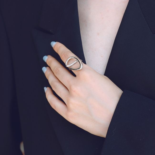 ANILLO ACERO FORMA