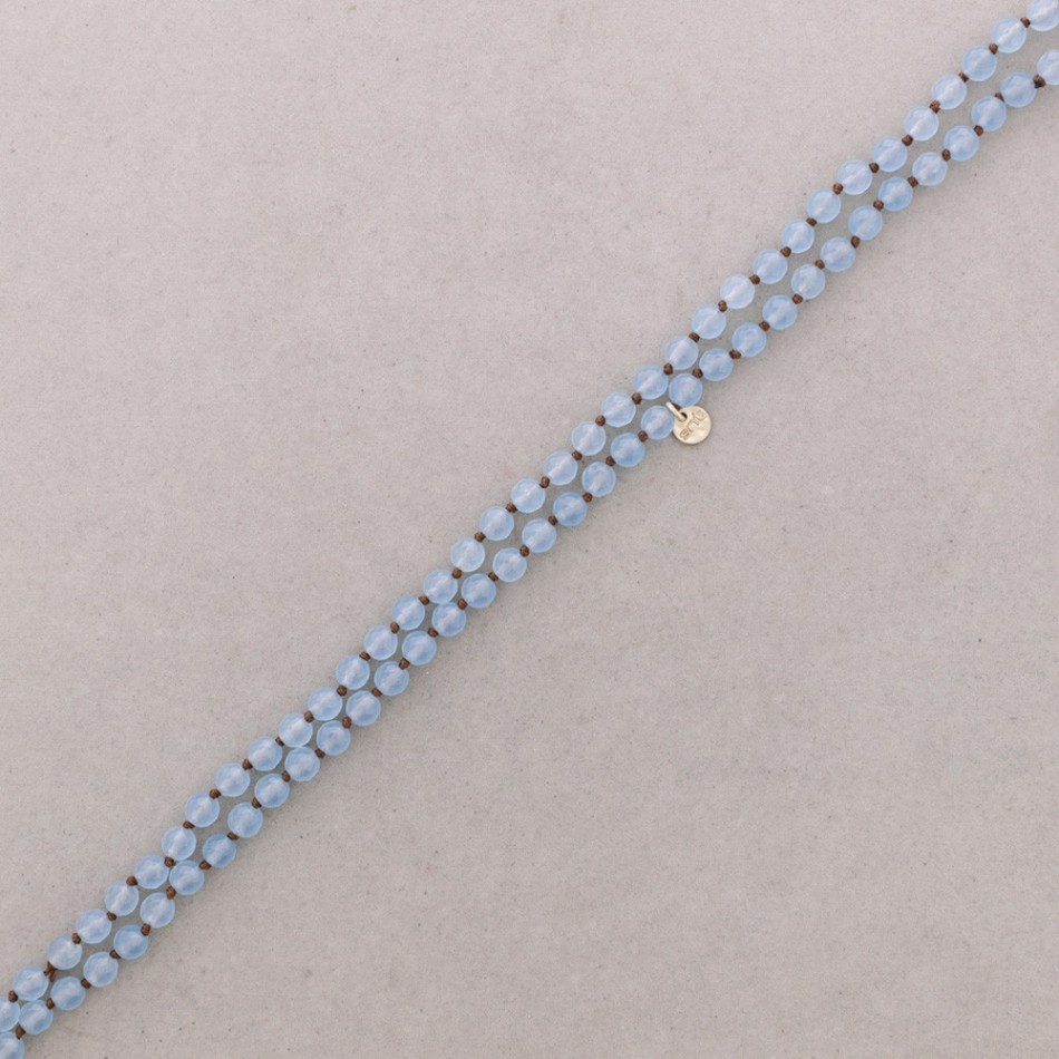 COLLAR LARGO PIEDRA FACETADA 1.2M*8MM