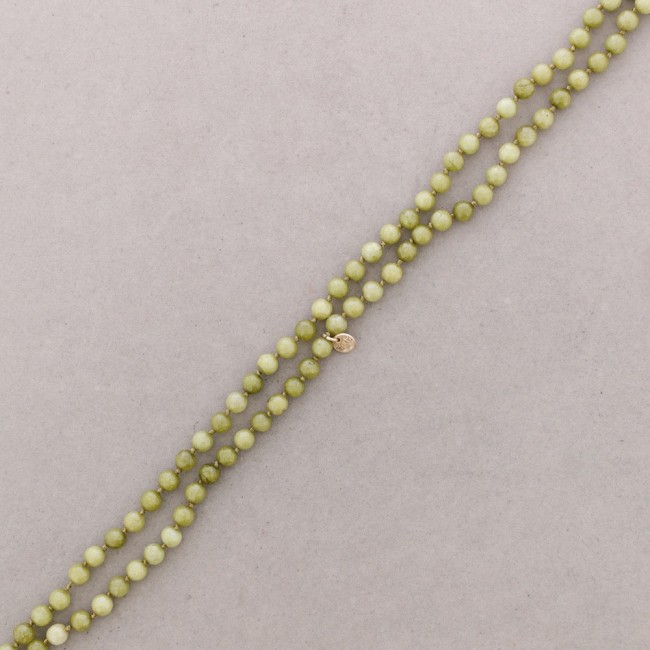 COLLAR LARGO PIEDRA FACETADA 1.2M*8MM