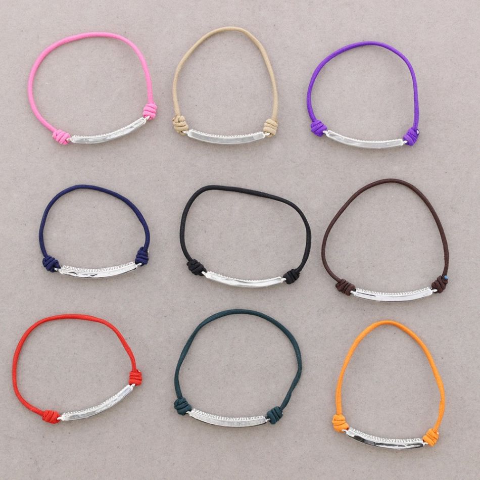 ELASTIC METAL CRYSTALS BRACELET