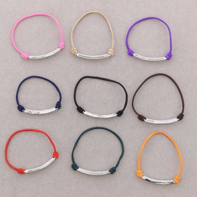 ELASTIC METAL CRYSTALS BRACELET