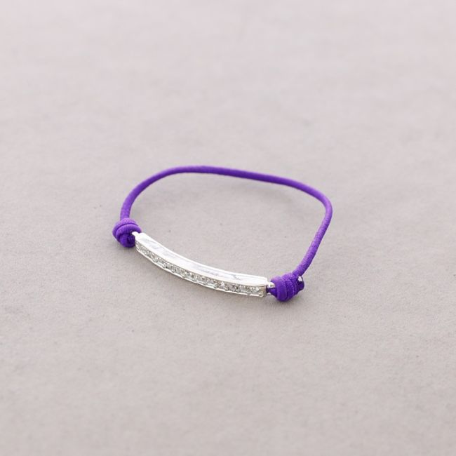 ELASTIC METAL CRYSTALS BRACELET