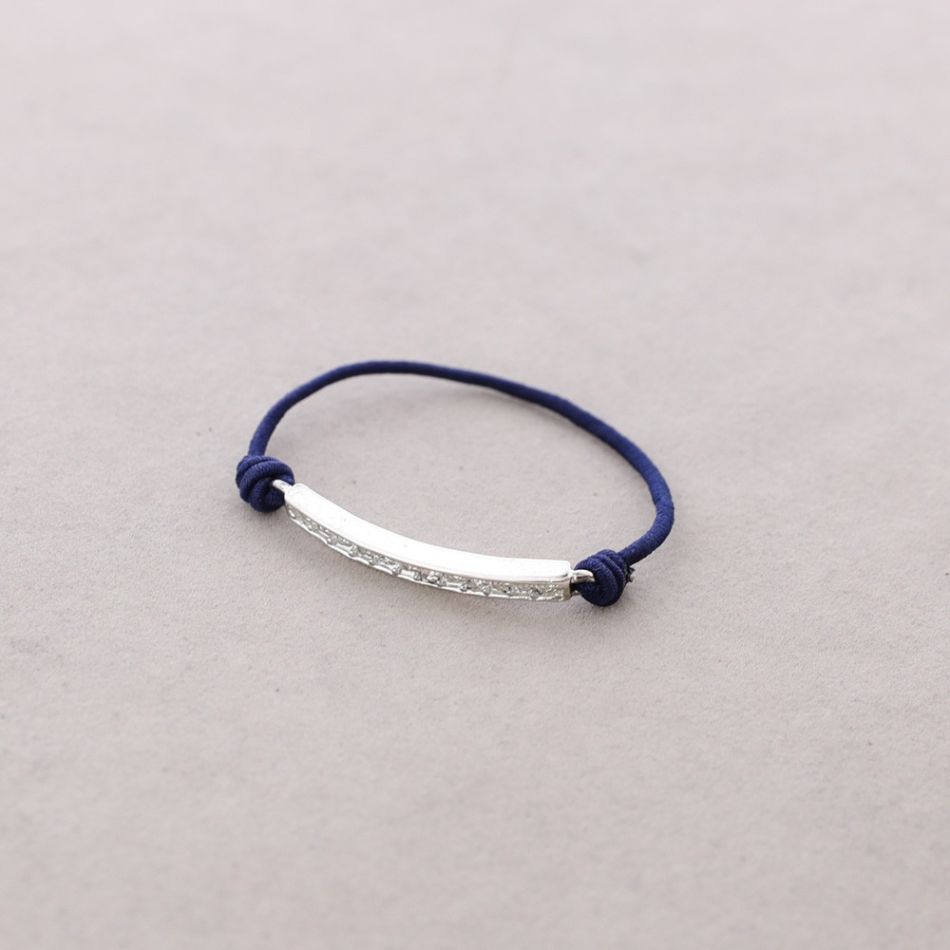 PULSERA GOMA METAL CRISTALES