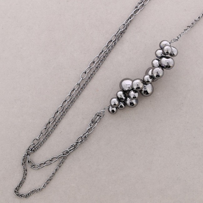 COLLAR LARGO CADENA CUENTAS