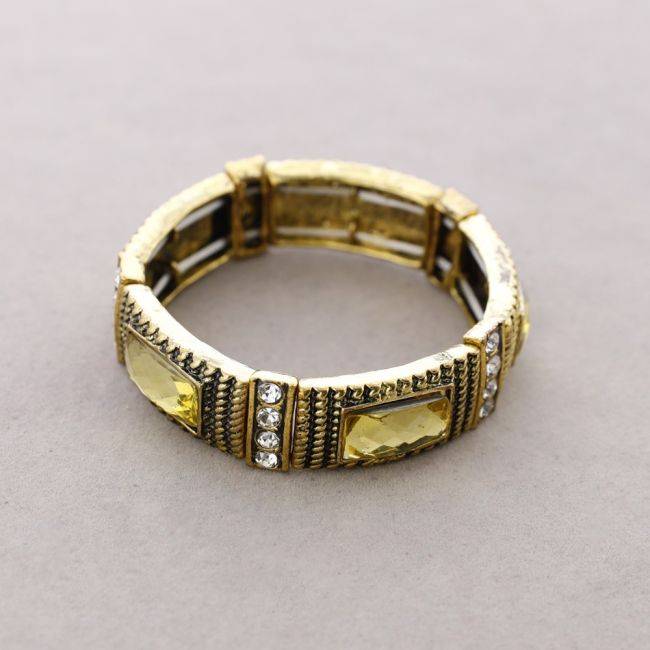 CRYSTAL METAL BRACELET