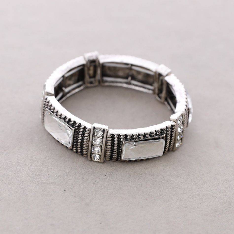 CRYSTAL METAL BRACELET