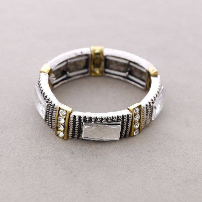 CRYSTAL METAL BRACELET