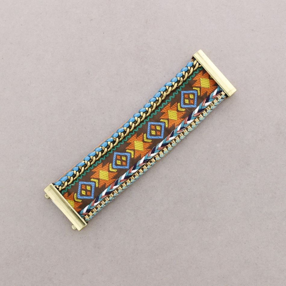PULSERA TEJIDA CIERRE IMÁN