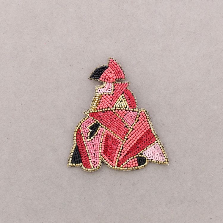 BROCHE MENINA LENTEJUELAS 2