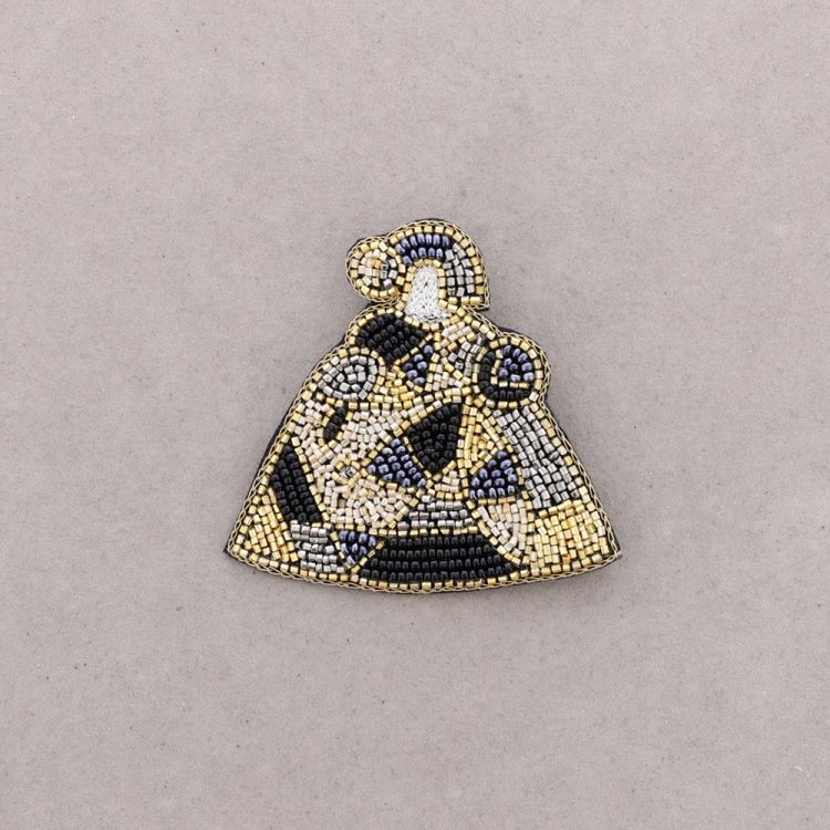 BROCHE MENINA LENTEJUELAS