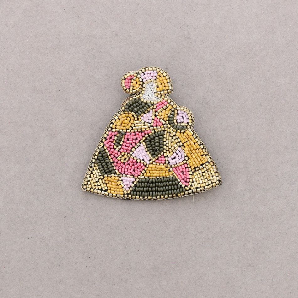 SEQUIN LADY BROOCH