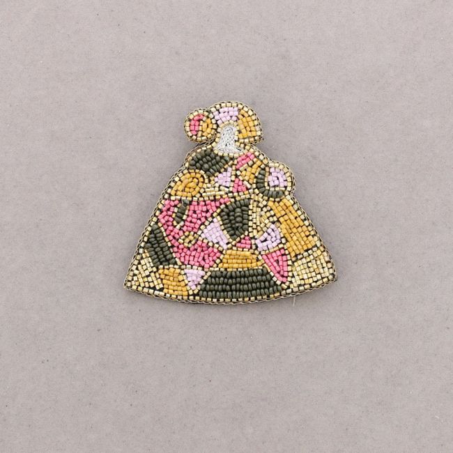 SEQUIN LADY BROOCH