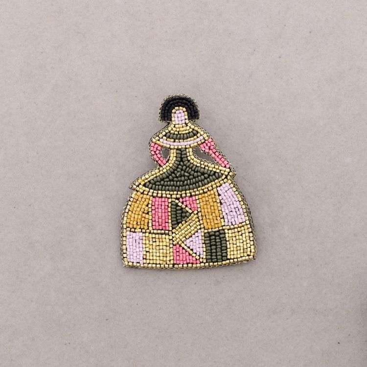 BROCHE MENINA LENTEJUELAS 2