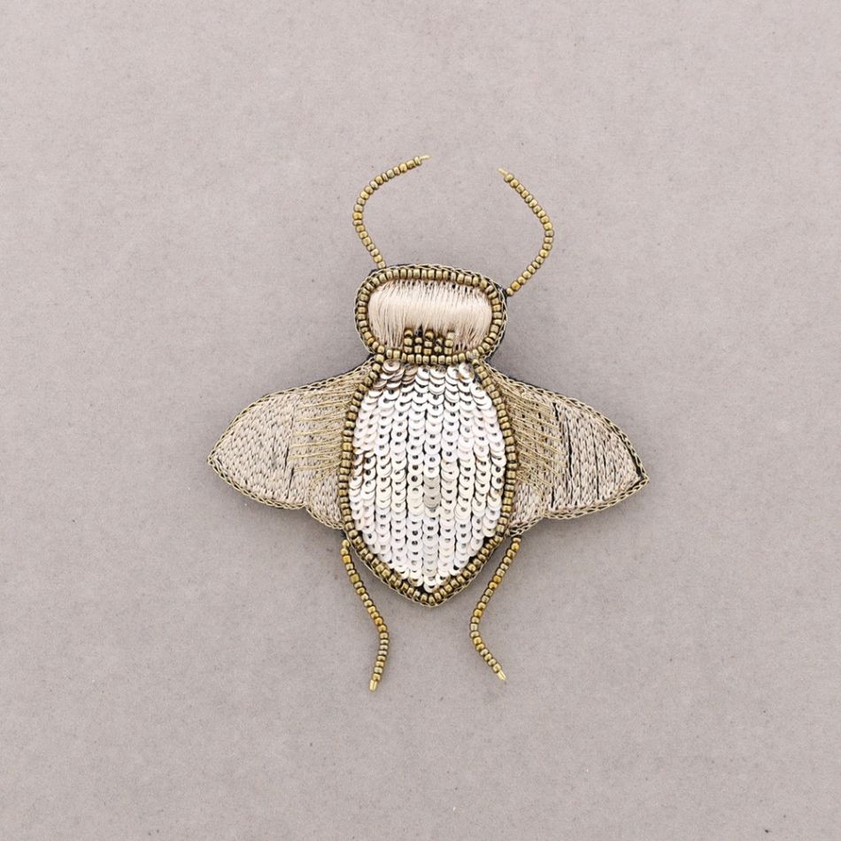 BROCHE INSECTO LENTEJUELAS