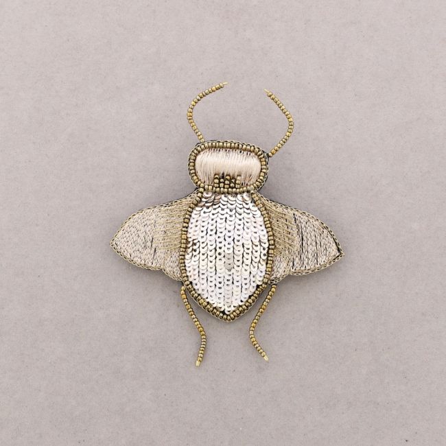 BROCHE INSECTO LENTEJUELAS