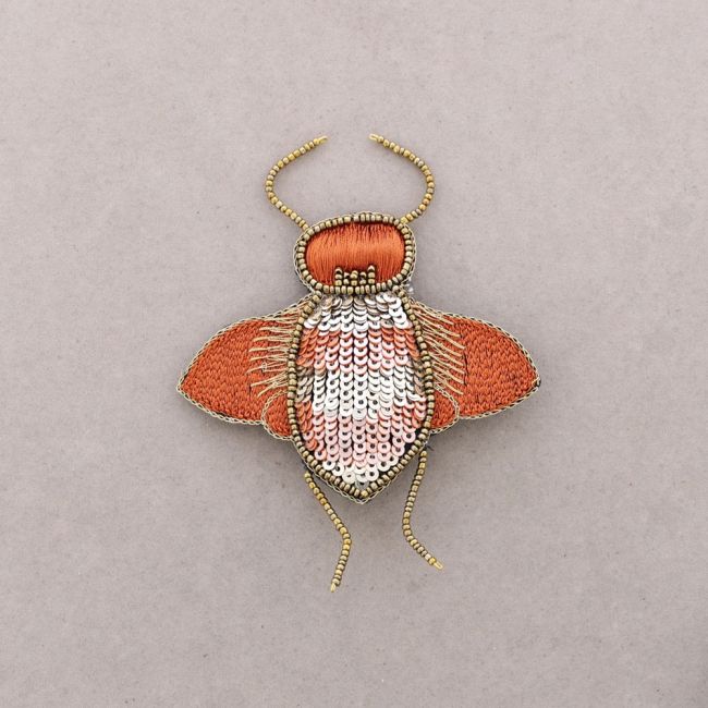 BROCHE INSECTO LENTEJUELAS