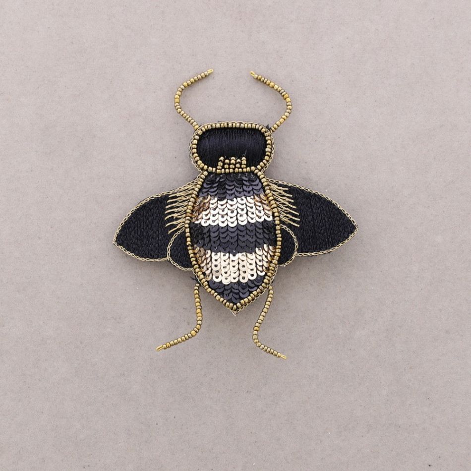 BROCHE INSECTO LENTEJUELAS