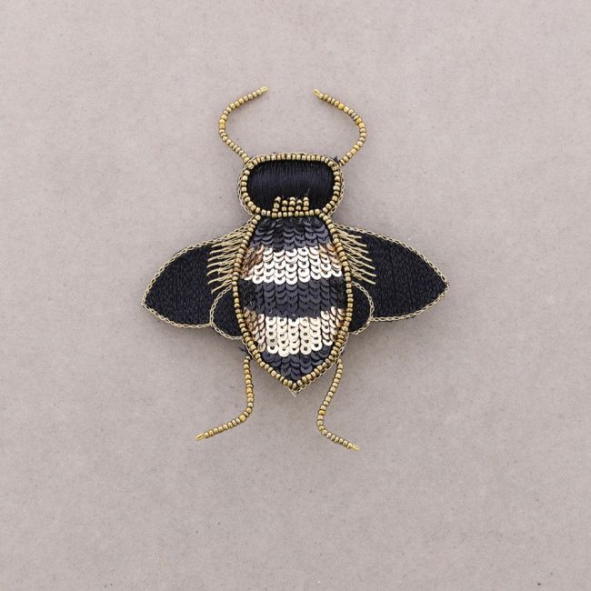 BROCHE INSECTO LENTEJUELAS