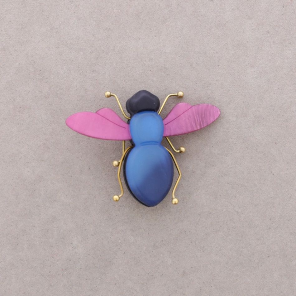 BROCHE INSECTO RESINA