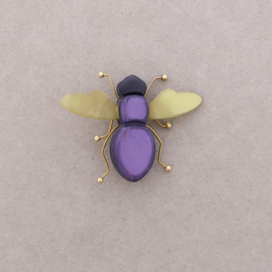 BROCHE INSECTO RESINA