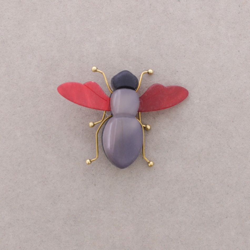 RESIN INSECT BROOCH