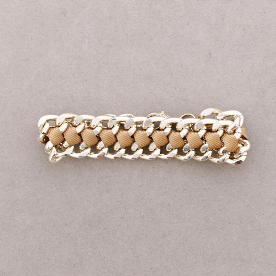 PULSERA CADENA TRENZADA