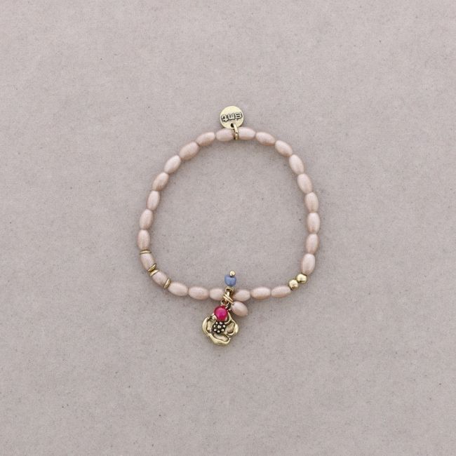 METAL PEARL BEADS BRACELET