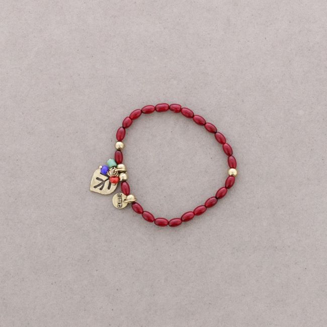 METAL PEARL BEADS BRACELET