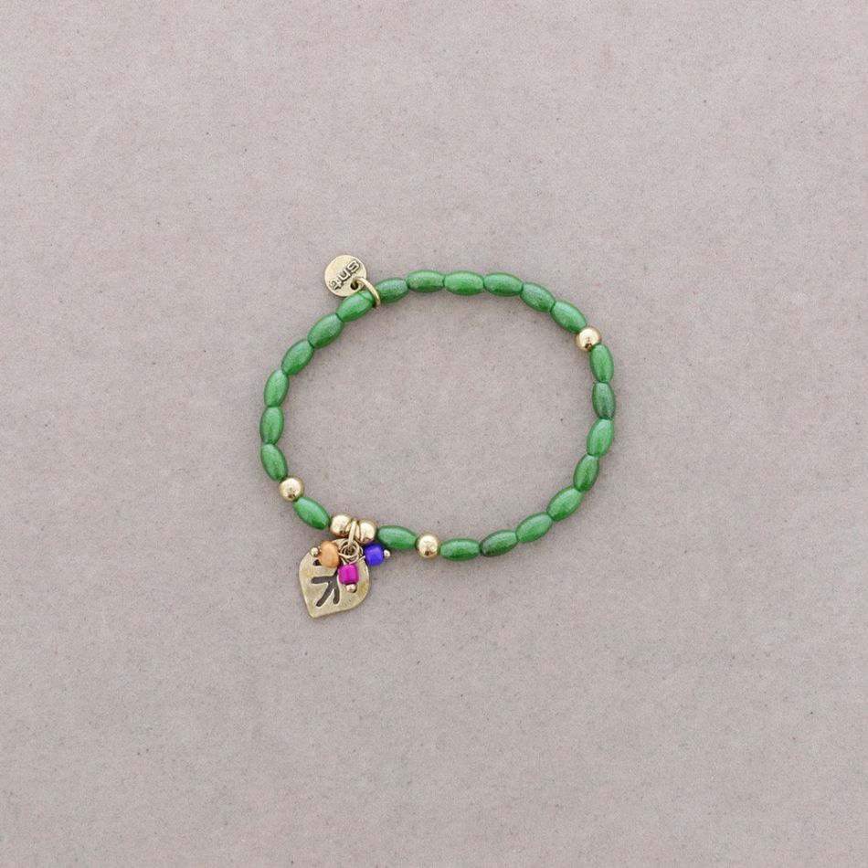 METAL PEARL BEADS BRACELET