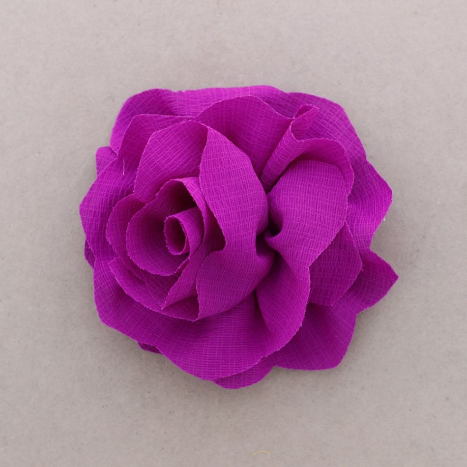 BROCHE FLOR TELA