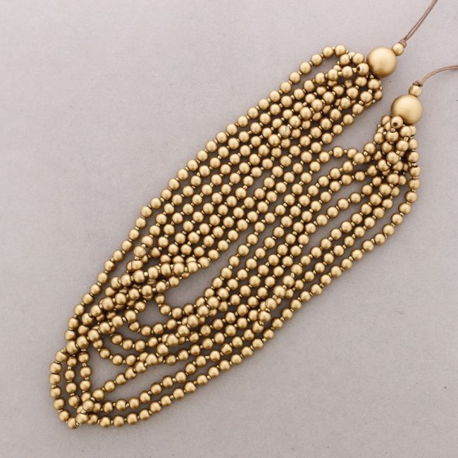 WOODEN BALLS NECKLACE