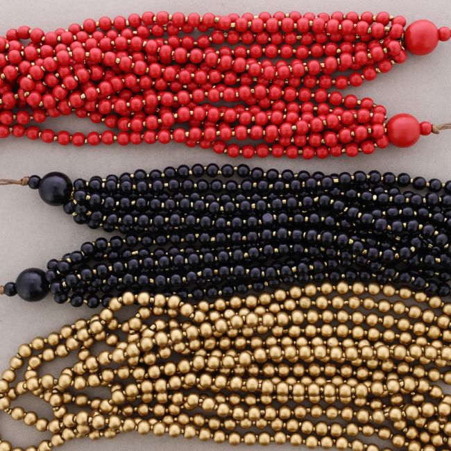 WOODEN BALLS NECKLACE