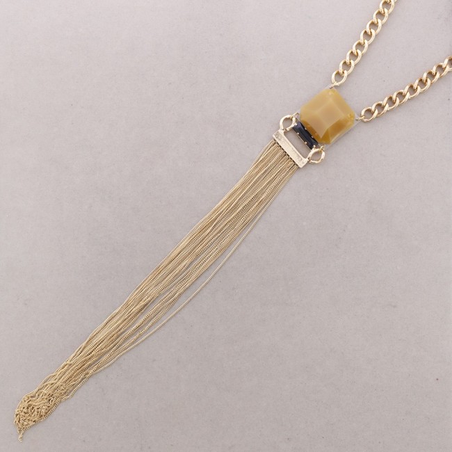 COLLAR LARGO RESINA CADENAS