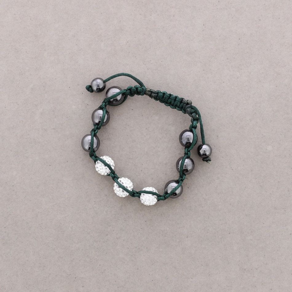PULSERA BOLAS CRISTALES