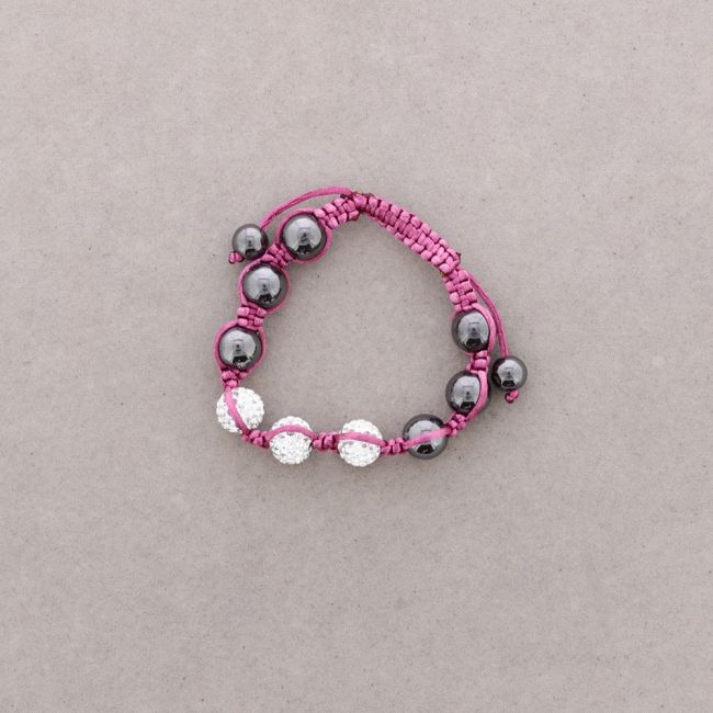PULSERA BOLAS CRISTALES
