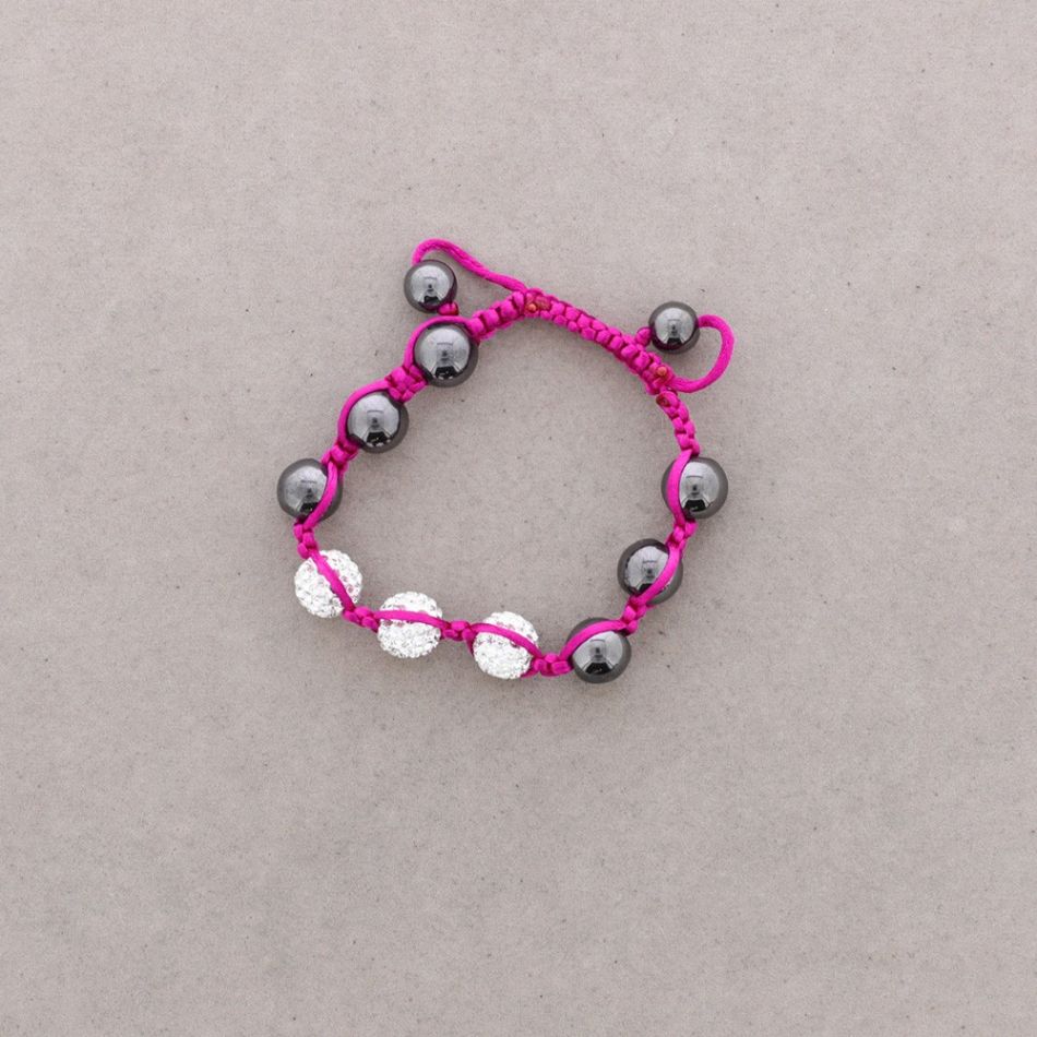 PULSERA BOLAS CRISTALES