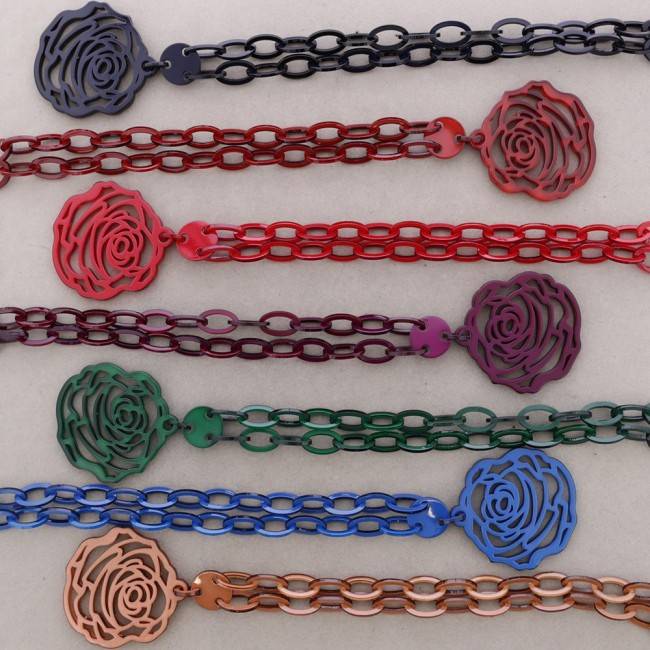 COLLAR LARGO COLG. RESINA