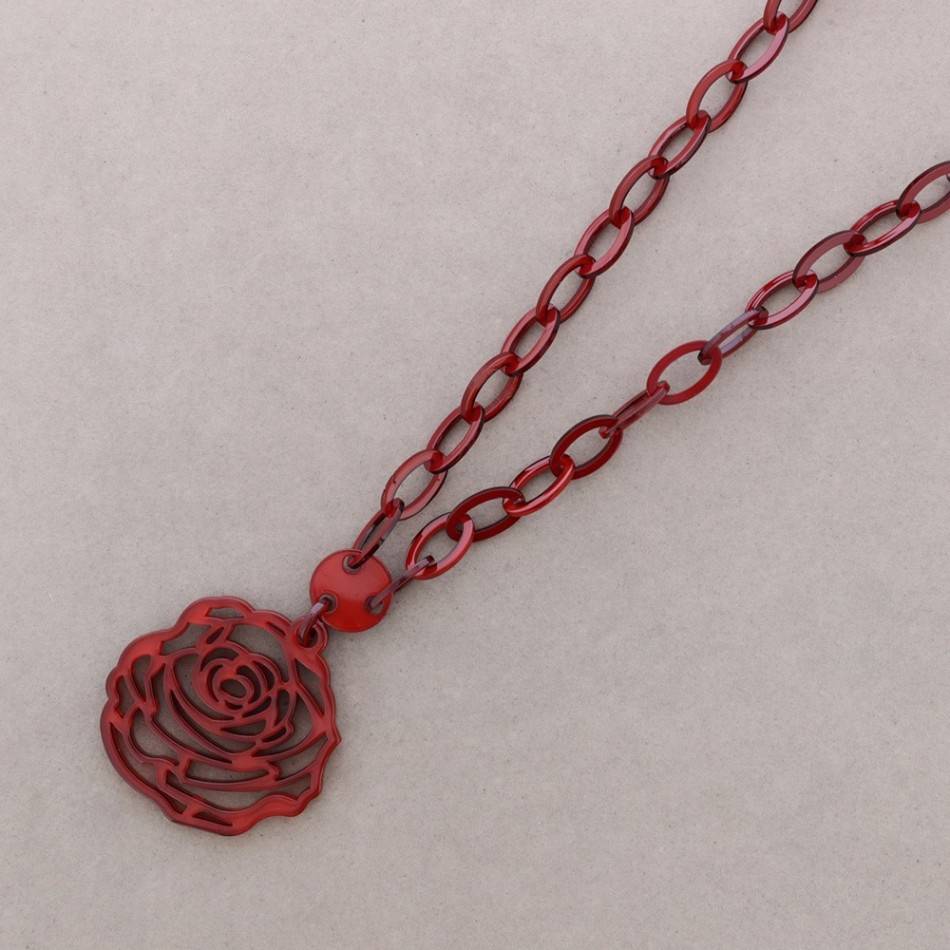 COLLAR LARGO COLG. RESINA