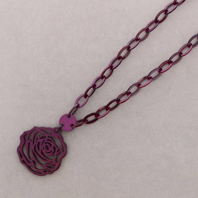 COLLAR LARGO COLG. RESINA