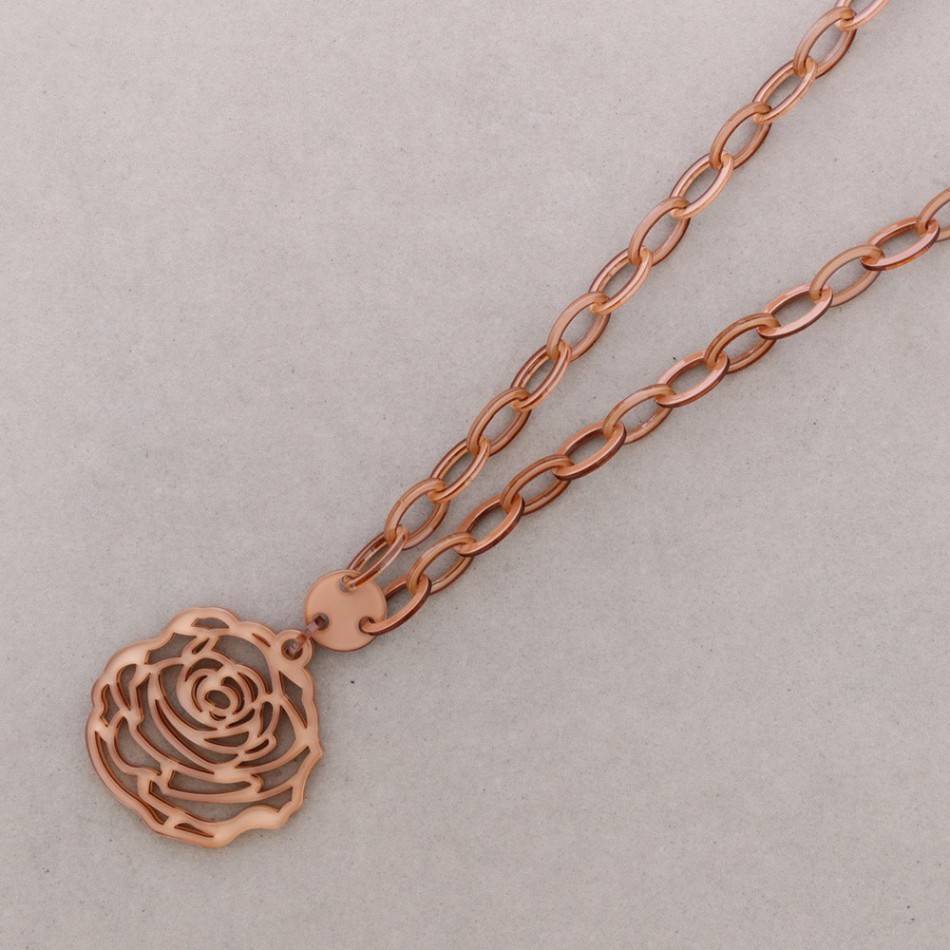 LONG PENDANT NECKLACE RESIN
