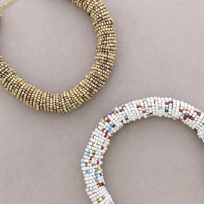 BEADED CHOKER