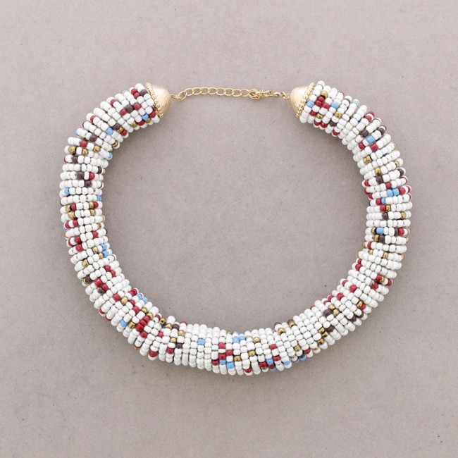 BEADED CHOKER